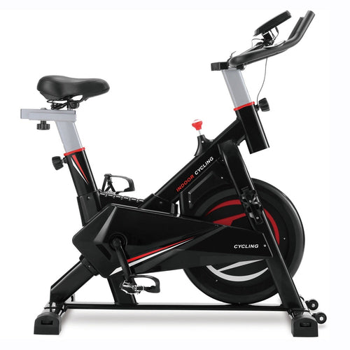 Indoor Cycling Trainer Spinning Bike - Quiet Stationary Fitness Trainer