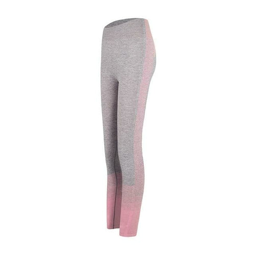 Women's Seamless 2-Piece Yoga Set - Long Sleeve Crop Top & Leggings