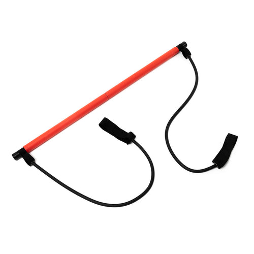 Fitness Bar with Resistance Bands - Portable Home Gym System