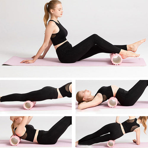 Yoga Foam Roller - Deep Tissue Massage & Muscle Recovery