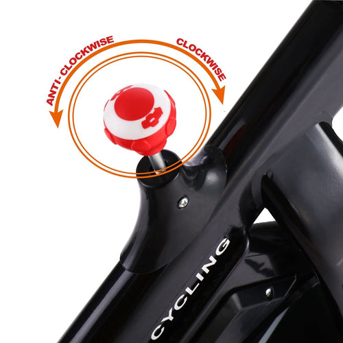 Indoor Cycling Trainer Spinning Bike - Quiet Stationary Fitness Trainer