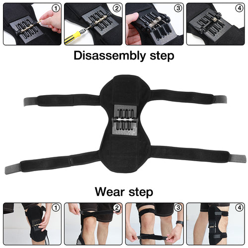 Adjustable Knee Support Pads - Breathable Joint Protection For Workouts