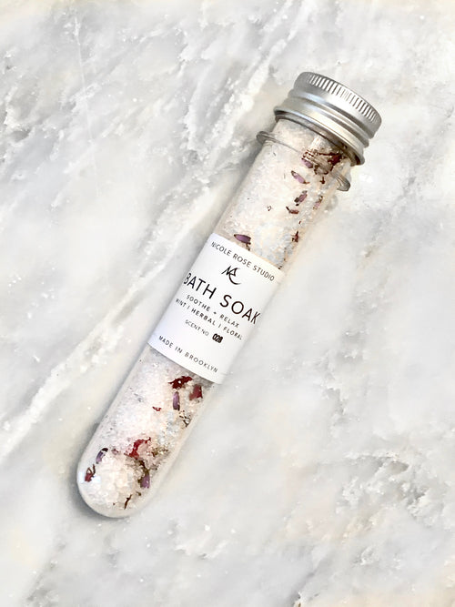 Soothe & Bath Soak Tubes - Post-Workout Recovery Salt Blend