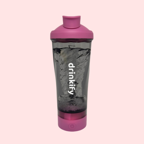 Rechargeable Electric Protein Shaker Bottle - Portable Mixer