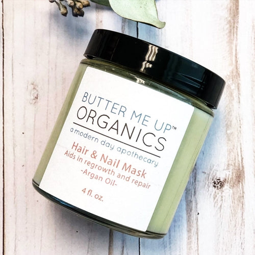 Organic Hair & Nail Growth Mask - Strength & Repair Formula