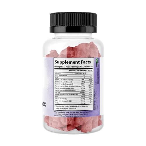 Pure Multi-Vitamins – Gummies - Daily Health & Energy Boost