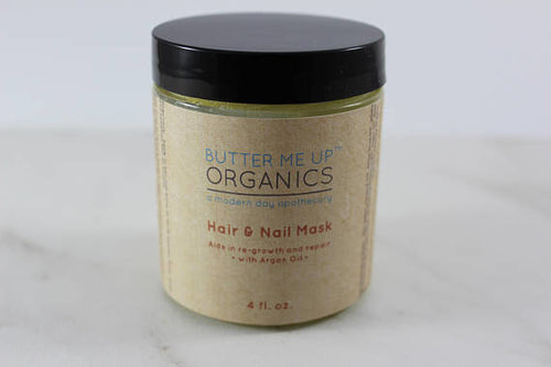 Organic Hair & Nail Growth Mask - Strength & Repair Formula