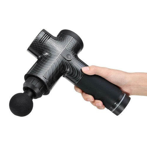 30 Speed Handheld Deep Tissue Massage Gun - 6 Heads