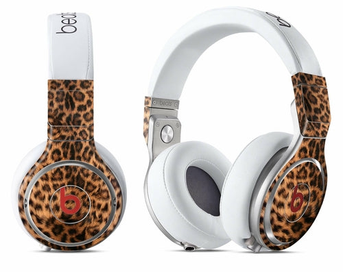 Leopard Print Headphone Skin - Protective Wrap For Beats by Dre