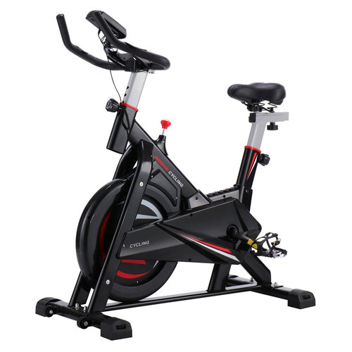 Indoor Cycling Trainer Spinning Bike - Quiet Stationary Fitness Trainer