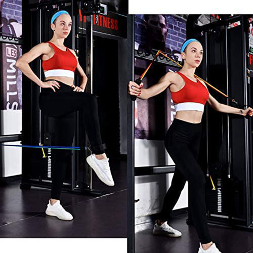 11-Piece Resistance Band Set - Full Body Workout Equipment