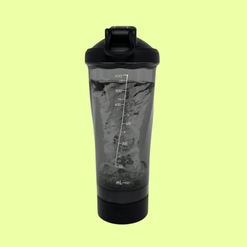 Rechargeable Electric Protein Shaker Bottle - Portable Mixer
