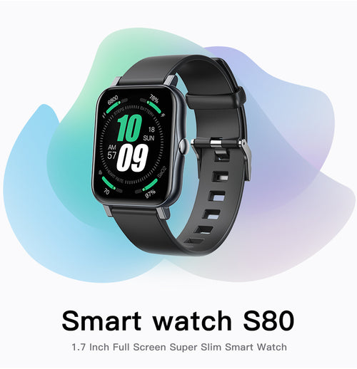 IP68 Waterproof Fitness Smart Watch - Heart Rate And Activity Tracker