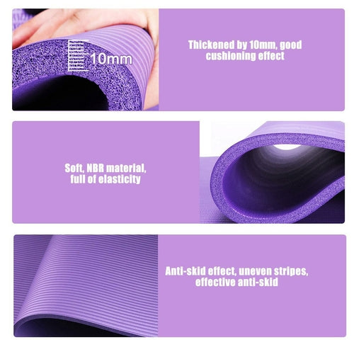 Deluxe 5 Piece Yoga & Fitness Kit - Mat, Ball & Bands